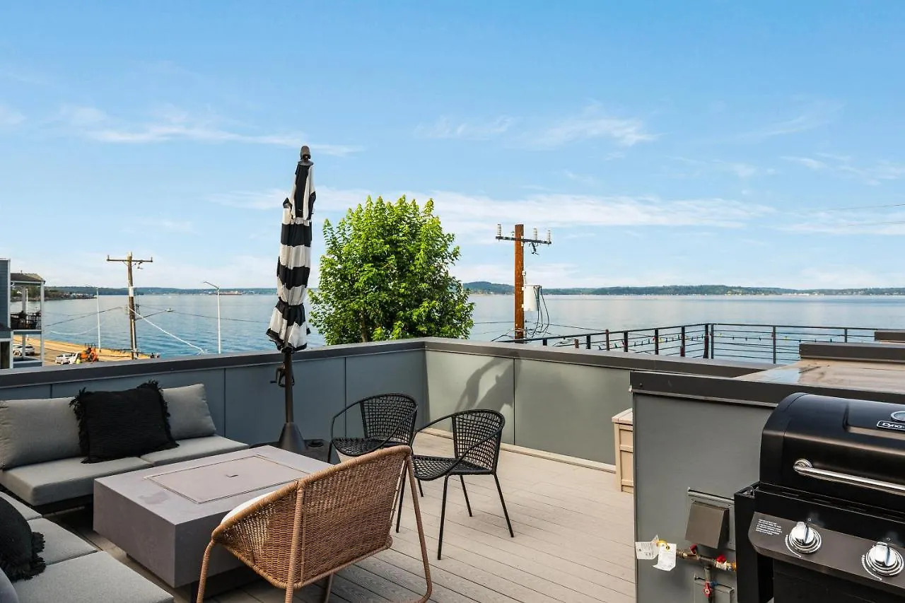 Alki Beach Escape Romantic Waterfront Getaway For 2 Seattle 0*,