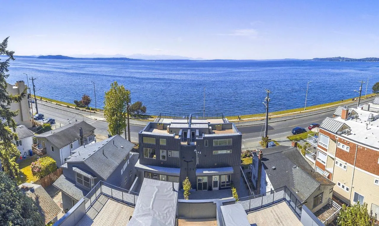 Holiday home Alki Beach Escape Romantic Waterfront Getaway For 2 Seattle United States