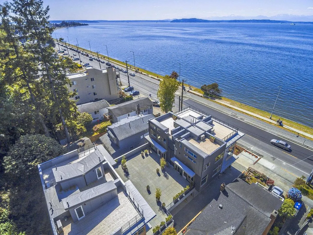 Holiday home Alki Beach Escape Romantic Waterfront Getaway For 2 Seattle